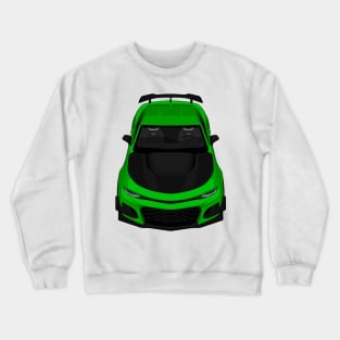 camaro zl1 1le green Crewneck Sweatshirt